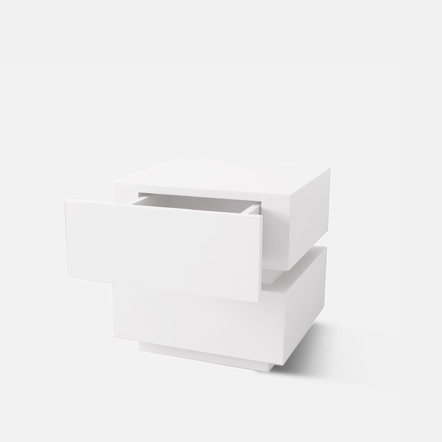 Boxy Bedside Table